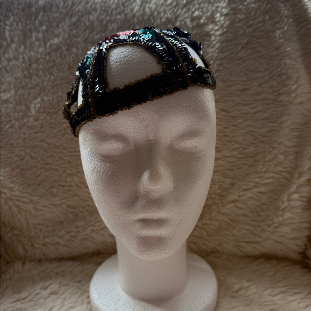 20s Flapper Girl Skull Cap